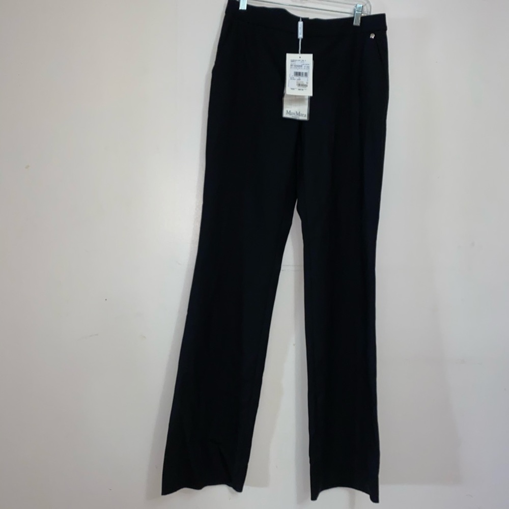 Price drop- MaxMara Classic Black Bootleg Pant Size 10